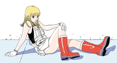 江口寿史の作品　タイトルはストップ!!ひばりくん! 【レッドブーツ】